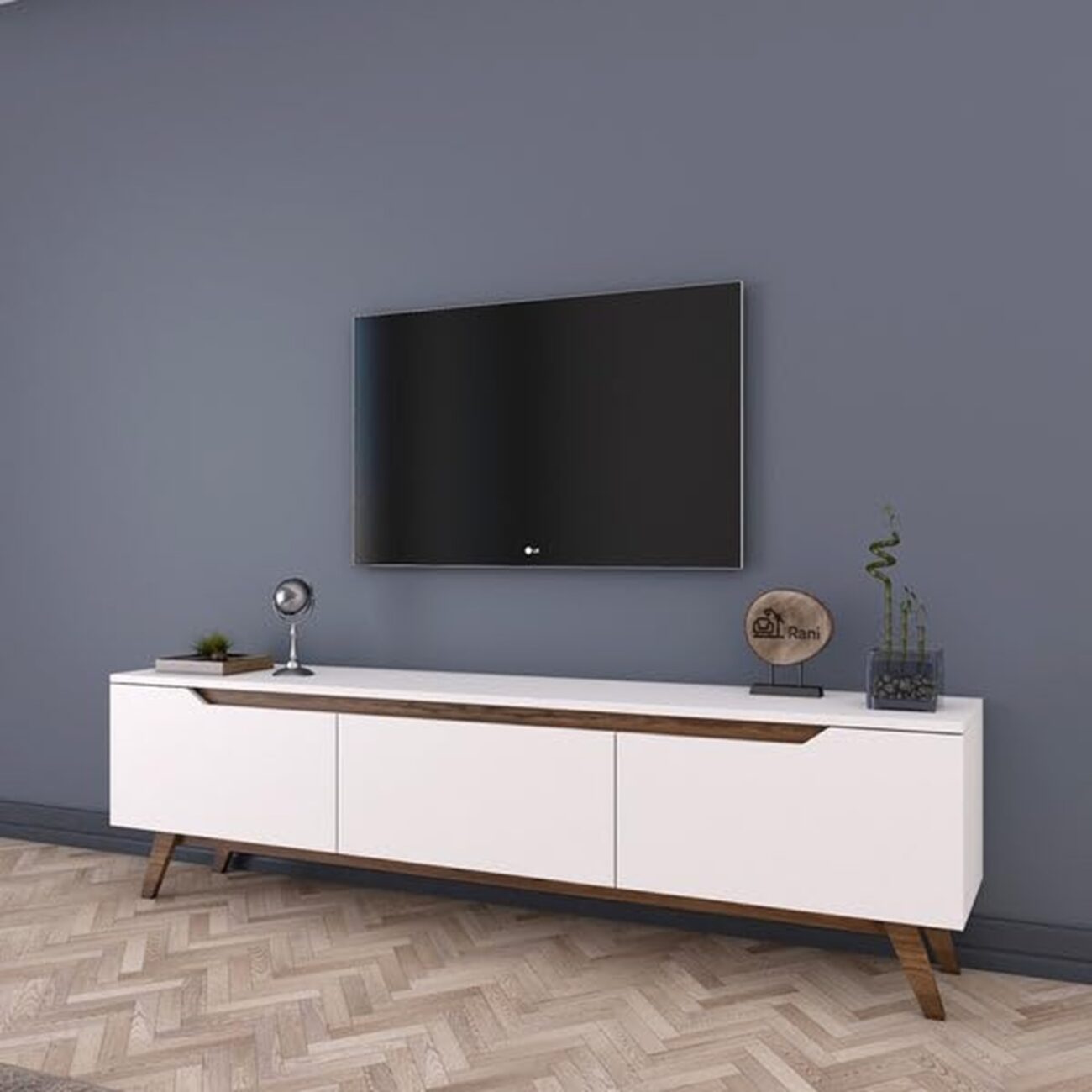 3 Door TV Console - Image 3