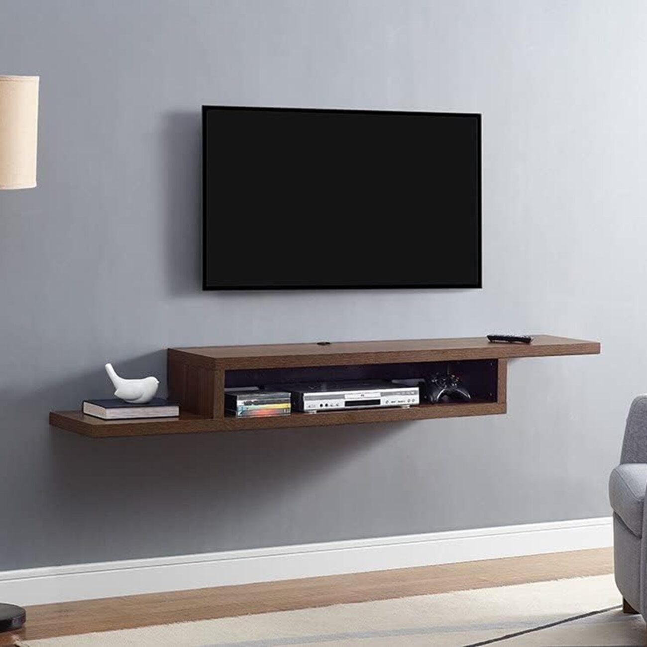 Modern TV Stand Shelf - Image 2
