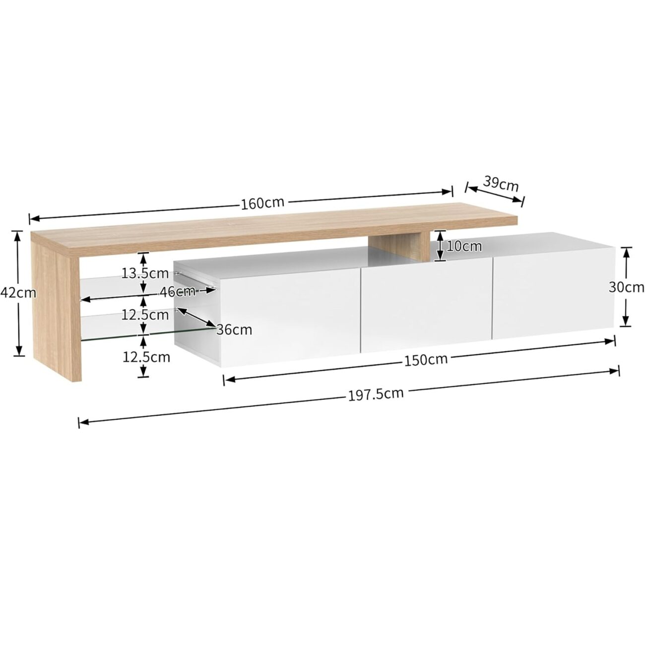 Stylish Modern TV Stand - Image 2