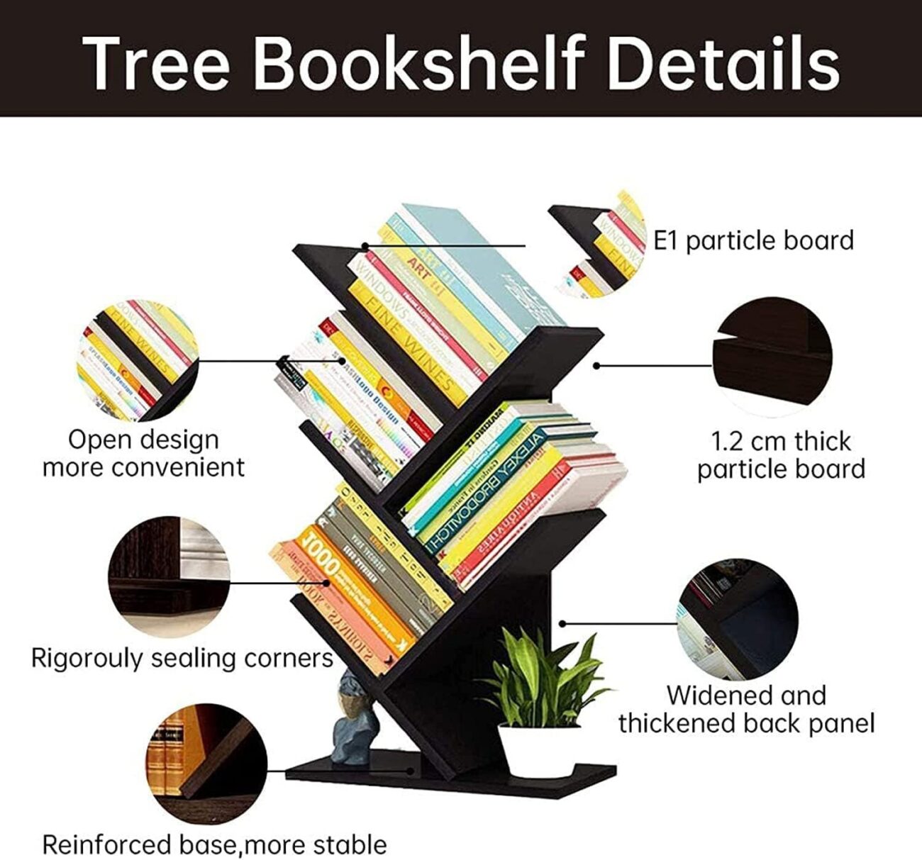 4-Layer Bookshelf - Image 2