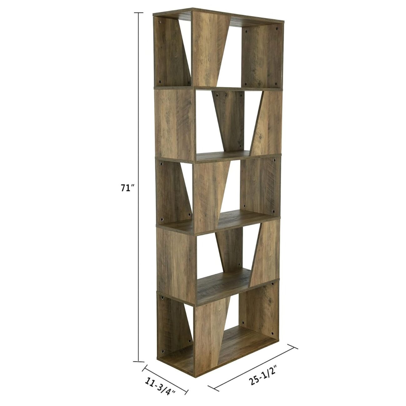 5 Layer Modern Wooden Shelf - Image 2