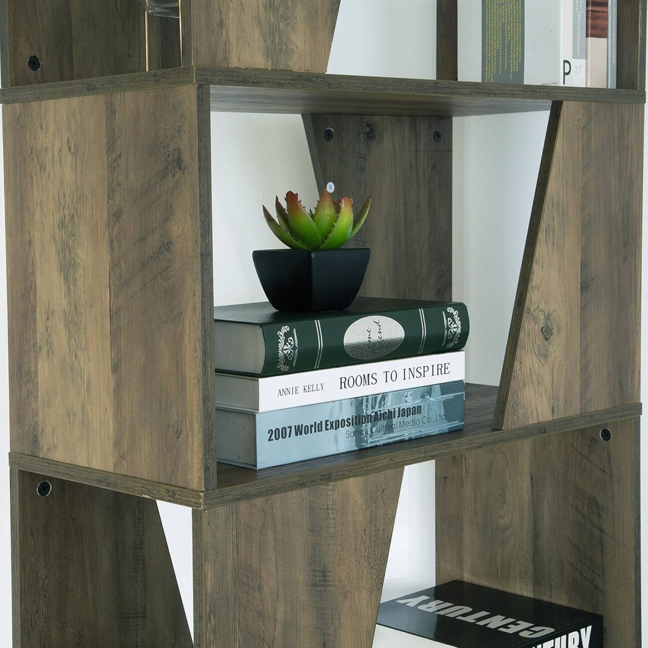 5 Layer Modern Wooden Shelf - Image 3