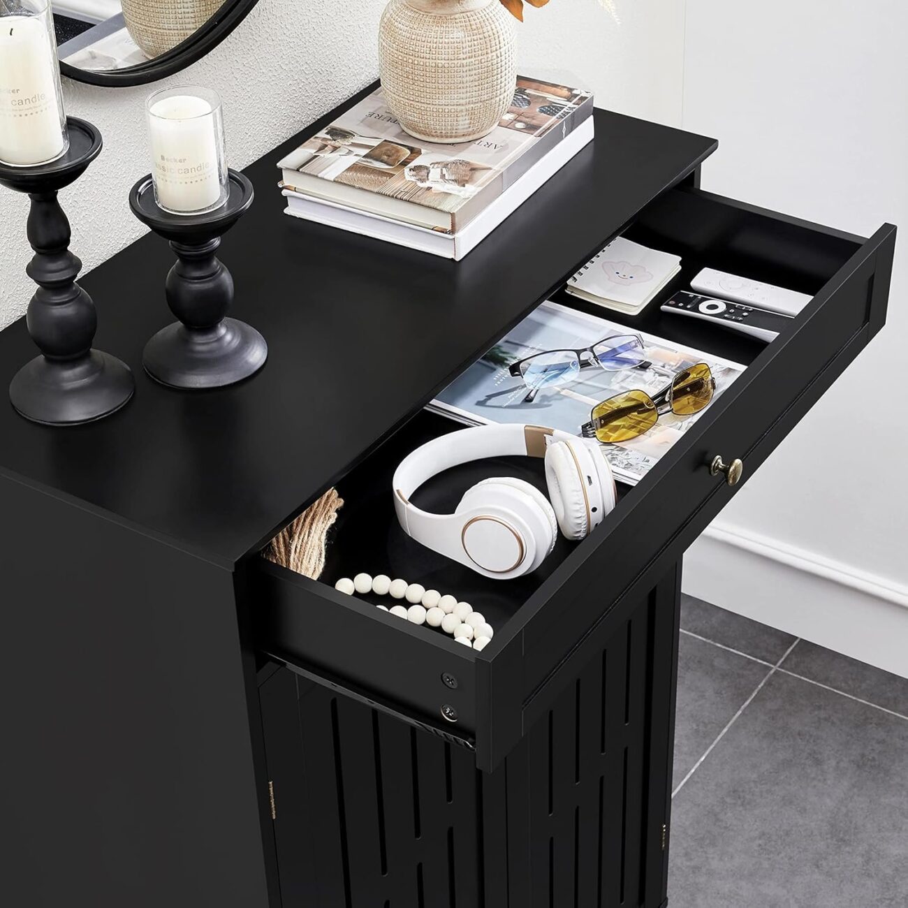 5-Tier Shoe Rack Organizer with 1 Drawer - Image 5