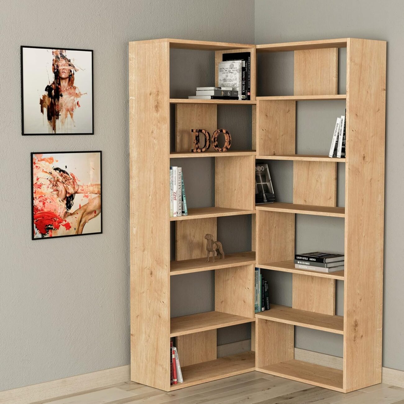 Corner Shelf with Many Color Options