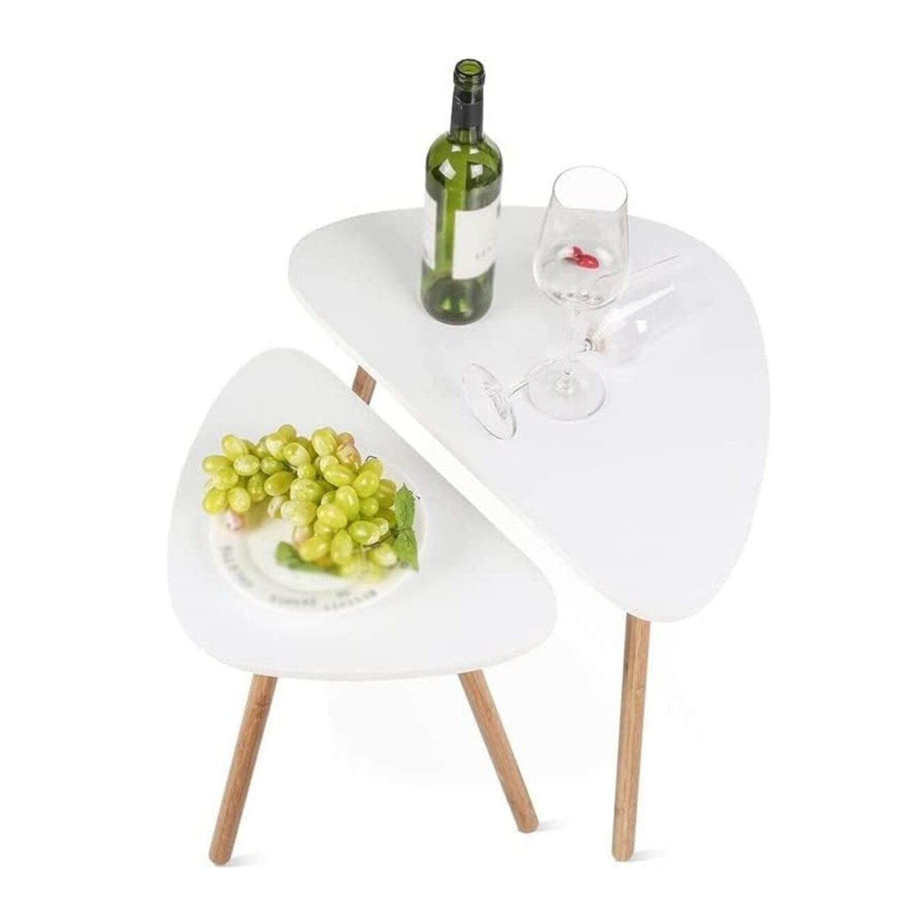 Japanese Style MDF Table with Bamboo Legs - Image 3