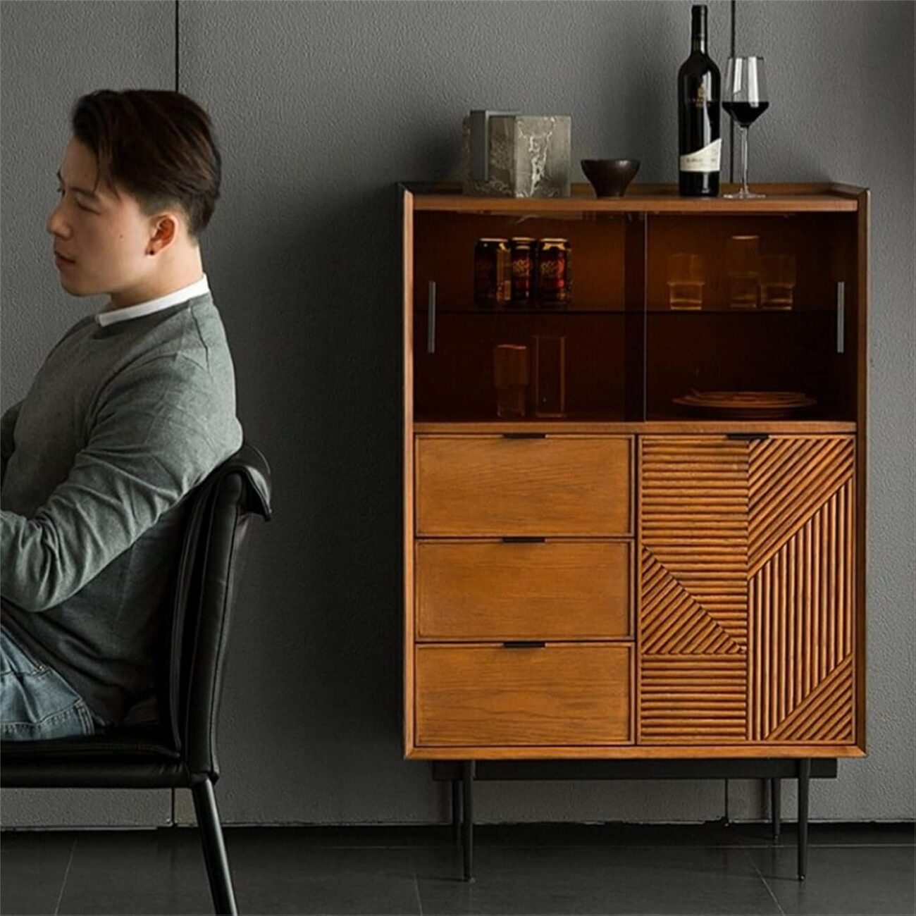 Sideboard Vintage Cabinet - Image 3
