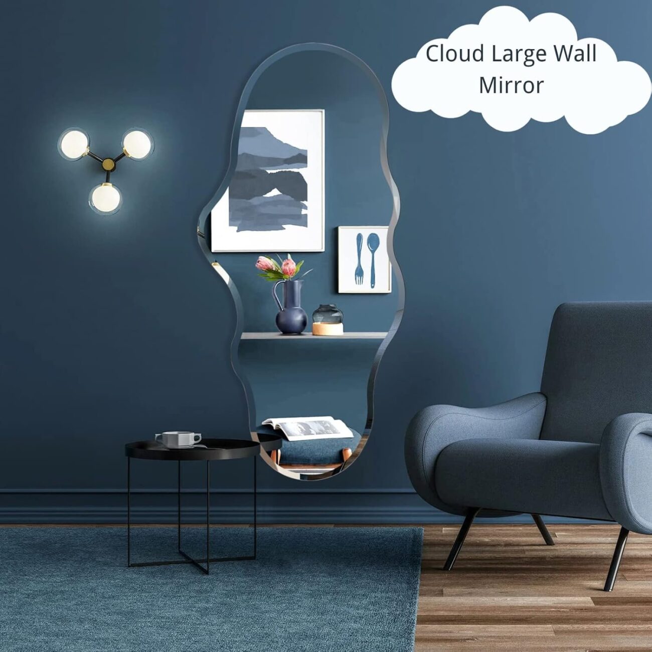 Unique Full Body Wall Mirror (120 x 59 cm) - Image 2
