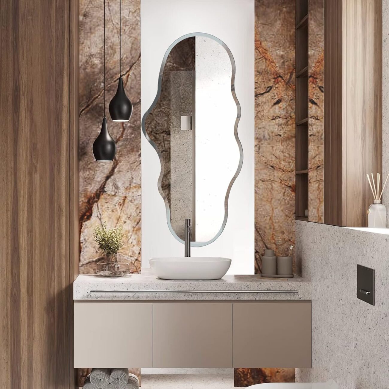 Unique Full Body Wall Mirror (120 x 59 cm) - Image 3