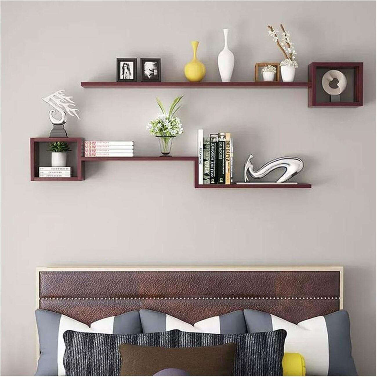 Wall Mounted Wooden Shelves for Wall Decor Storage - Image 3
